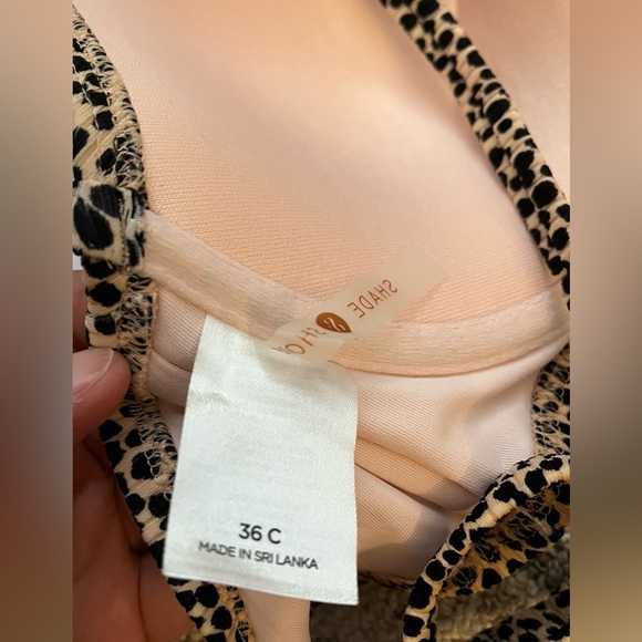 NWT Shade and Shore Light Lift Leopard Print Bra - Picture 2 of 6